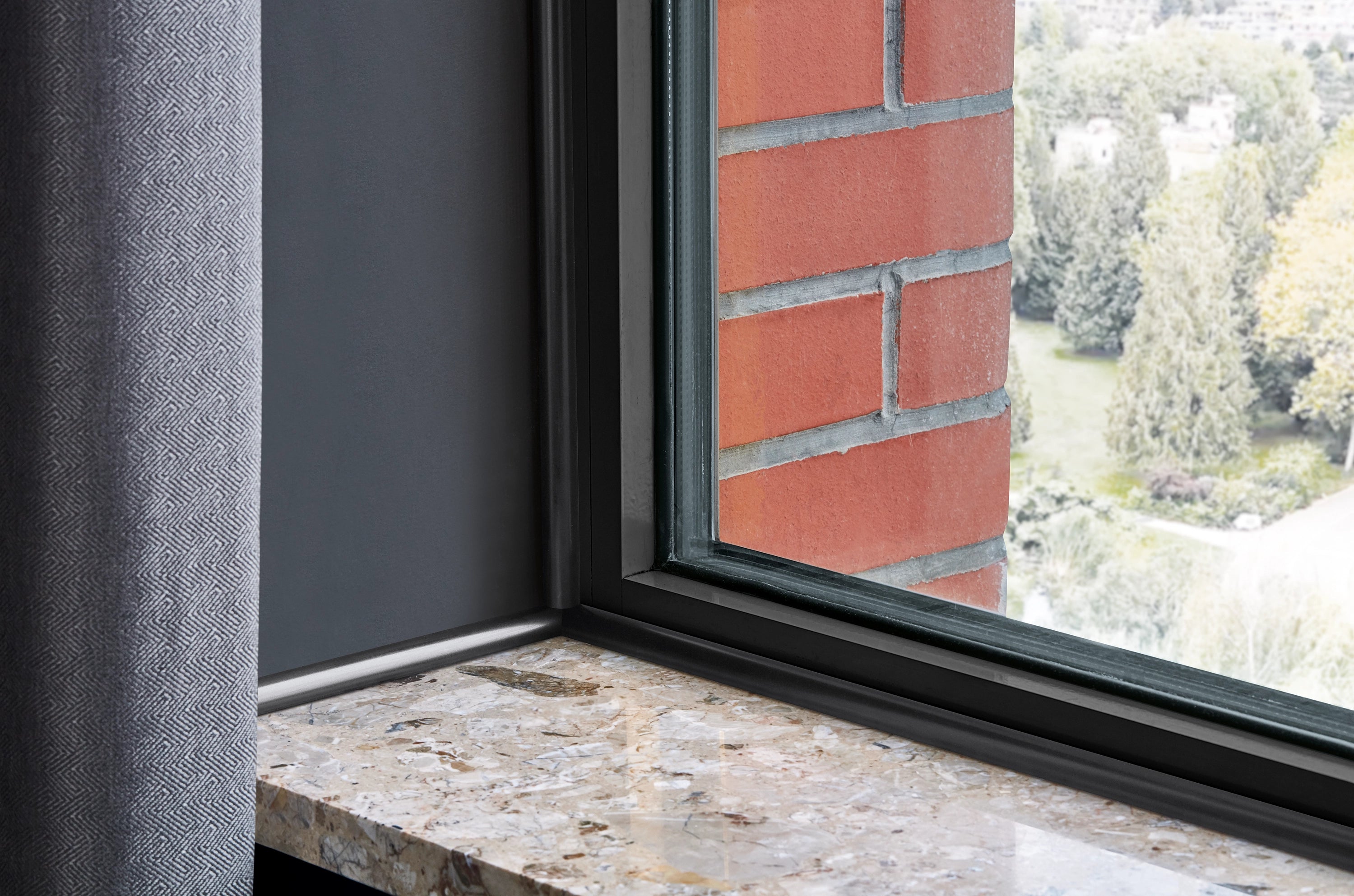 Ćwierćwałek MDF wypukły 12x12mm Cezar Biały RAL9003 Mat 2,20m