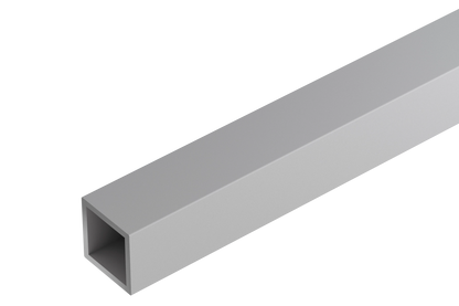 Rura czterokątna aluminiowa 20x20x1,5mm Cezar Srebrny Mat 2m