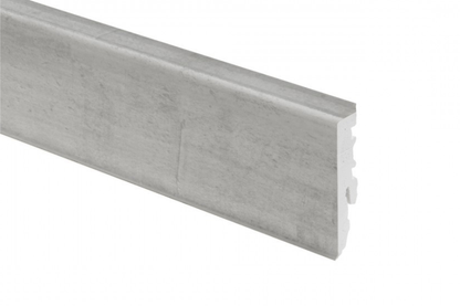 PVC skirting board MASTERLINE 15x60mm L= 2.20m Goth Clear Mat