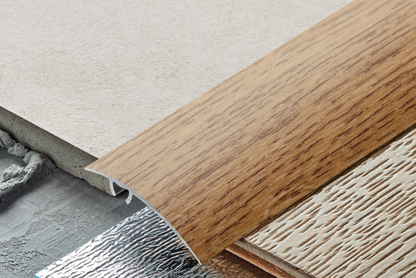 AL protective strip, push-in, 47mm, L= 1.86m, Canyon Oak