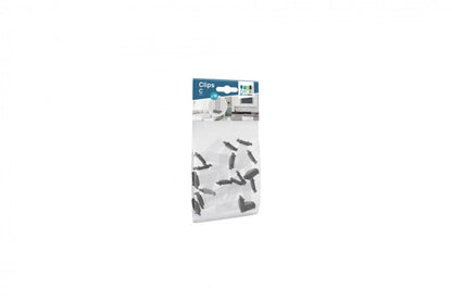Clips with tape for mounting floor panels on walls, 18 pcs.