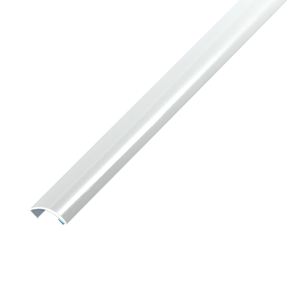 PVC tile profile, bathtub edge strip, L=2.50m, White Porcelain