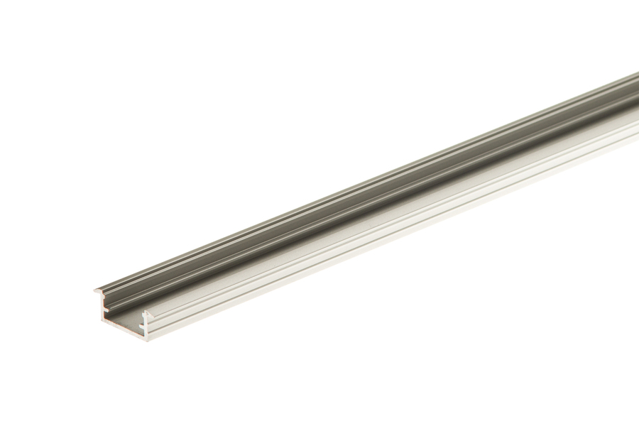 ALU Profiles for LED strip with flange 14x7mm Cezar L= 1,00m Silver 