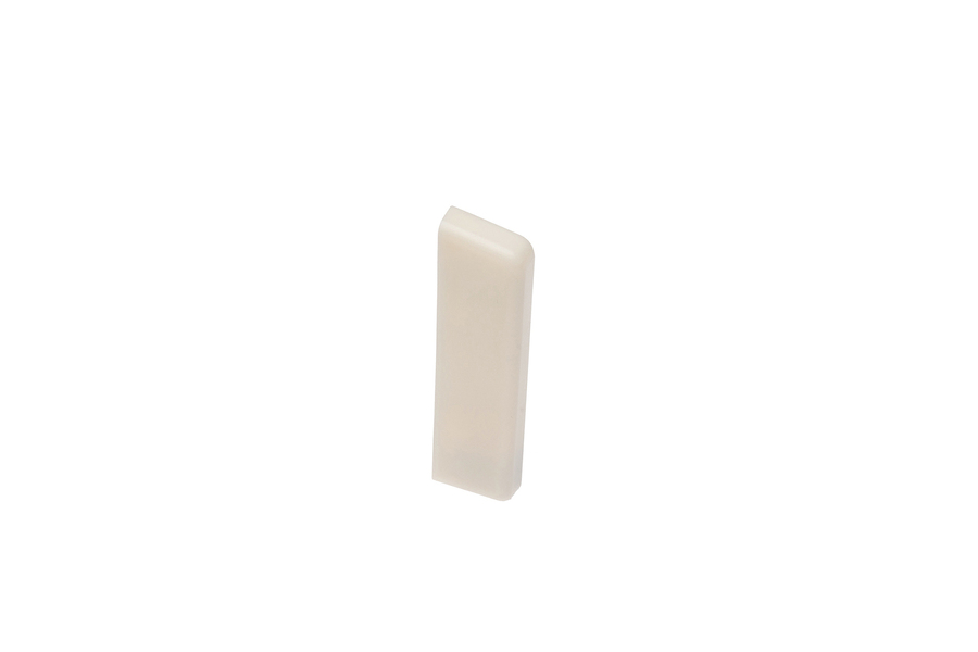 Acc. Left blind stop for carpeting ribbed trim Cezar Ivory 