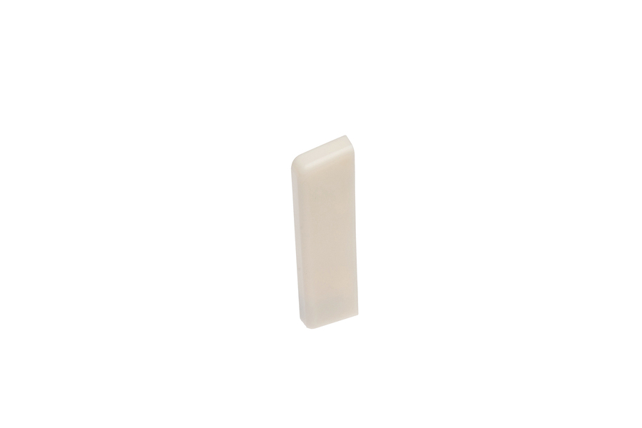 Acc. Right blind stop for carpeting ribbed trim Cezar Ivory 