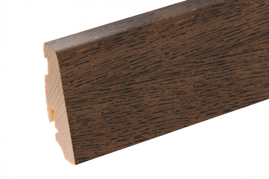 Listwa przypodłogowa SUPERB drewno 58x19mm 2,2m Dąb Brązowy 