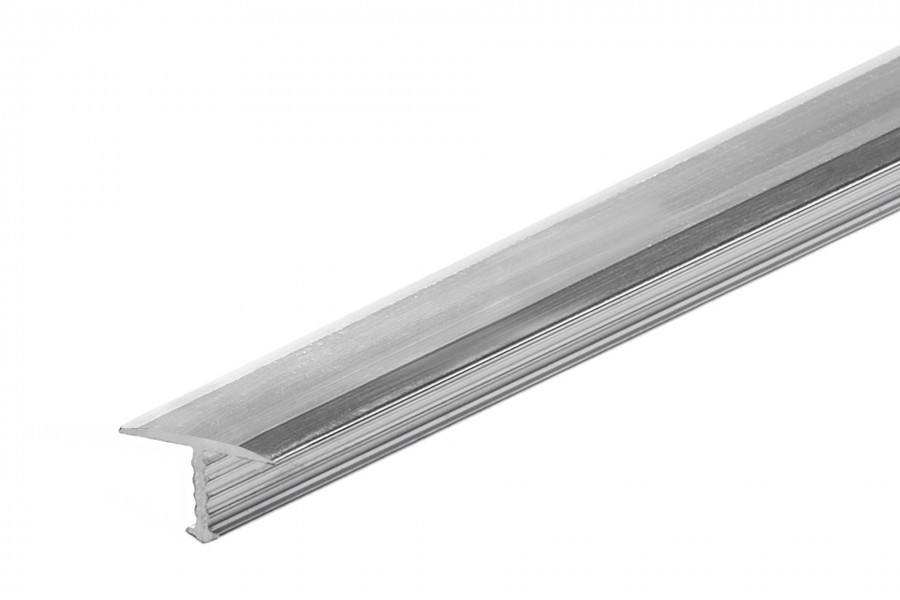 Profil fugowy łączący aluminium naturalne 18mm 2,5m Srebrny 