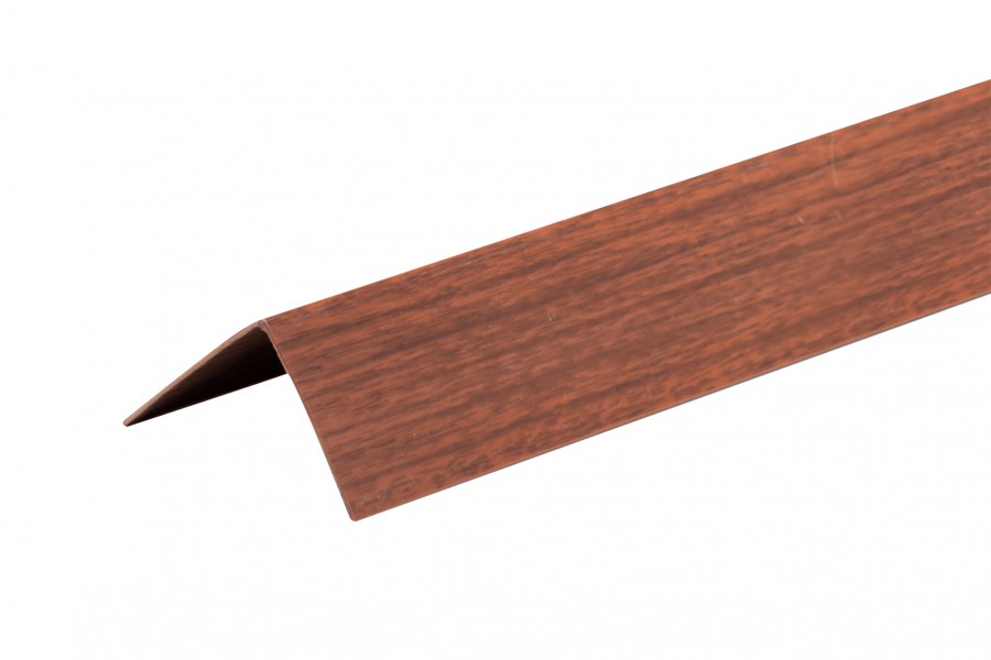 PVC Corner 25*25*1,1mm Cezar L=2,75m Walnut 