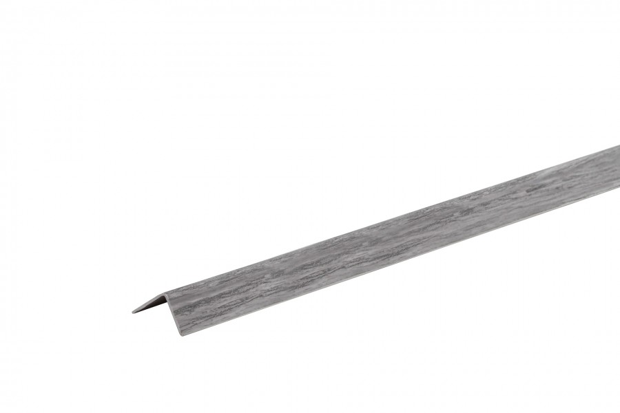 Profil ochronny kątownik PVC 10x10x1,1mm 2,75m Jesion 