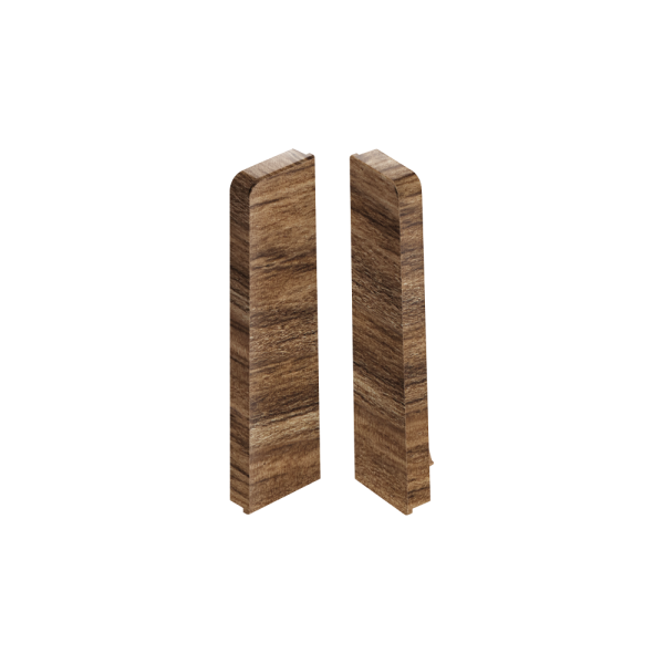 Zakończenia do listwy przypodłogowej MASTERLINE 15x60mm zaślepki para 1kpl=2szt(L+P) Vincenza Mat 